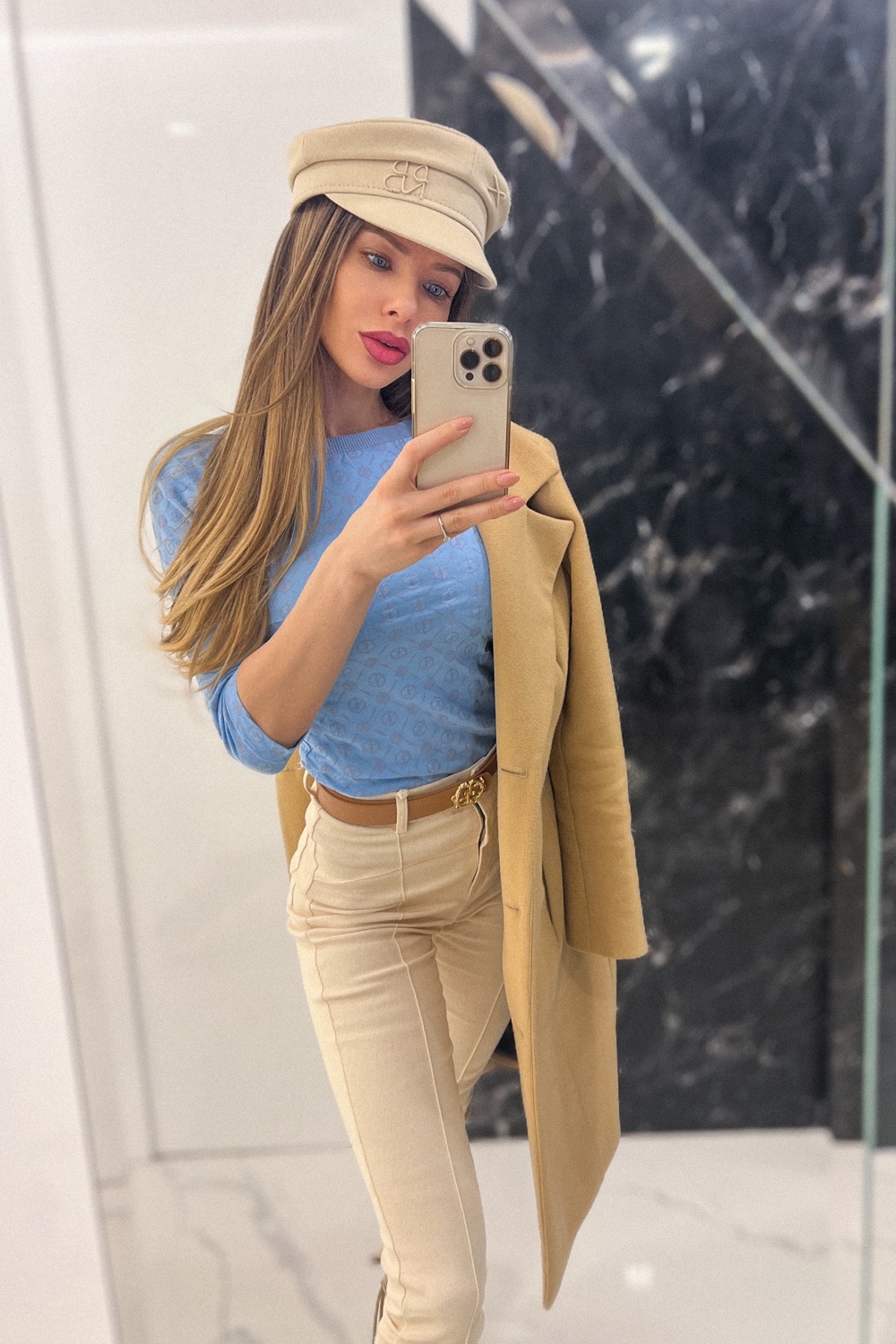 Pleasure To Wear Μπλούζα Με 3/4 Μανίκι - Blue - Εικόνα 13