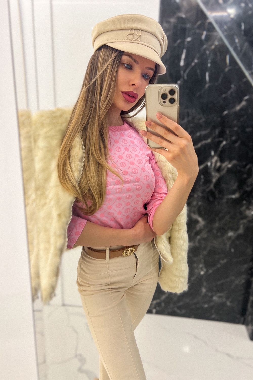 Pleasure To Wear Μπλούζα Με 3/4 Μανίκι - Light Pink - Εικόνα 25