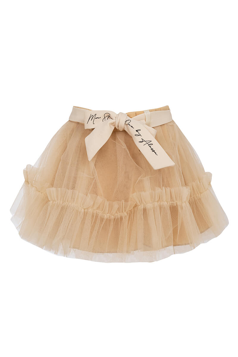 Ivory Magic Mini Φούστα-Tutu - Beige - Εικόνα 10