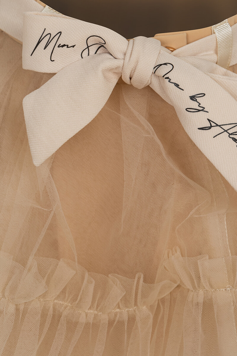 Ivory Magic Mini Φούστα-Tutu - Beige - Εικόνα 8