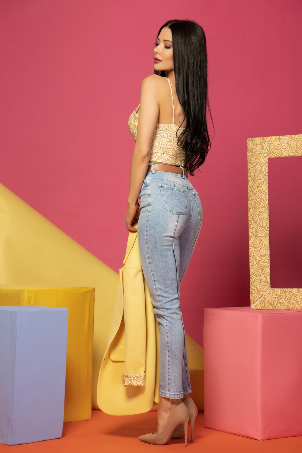 Till Afterglow Κροπ-Τοπ Luxury Yellow - Εικόνα 13