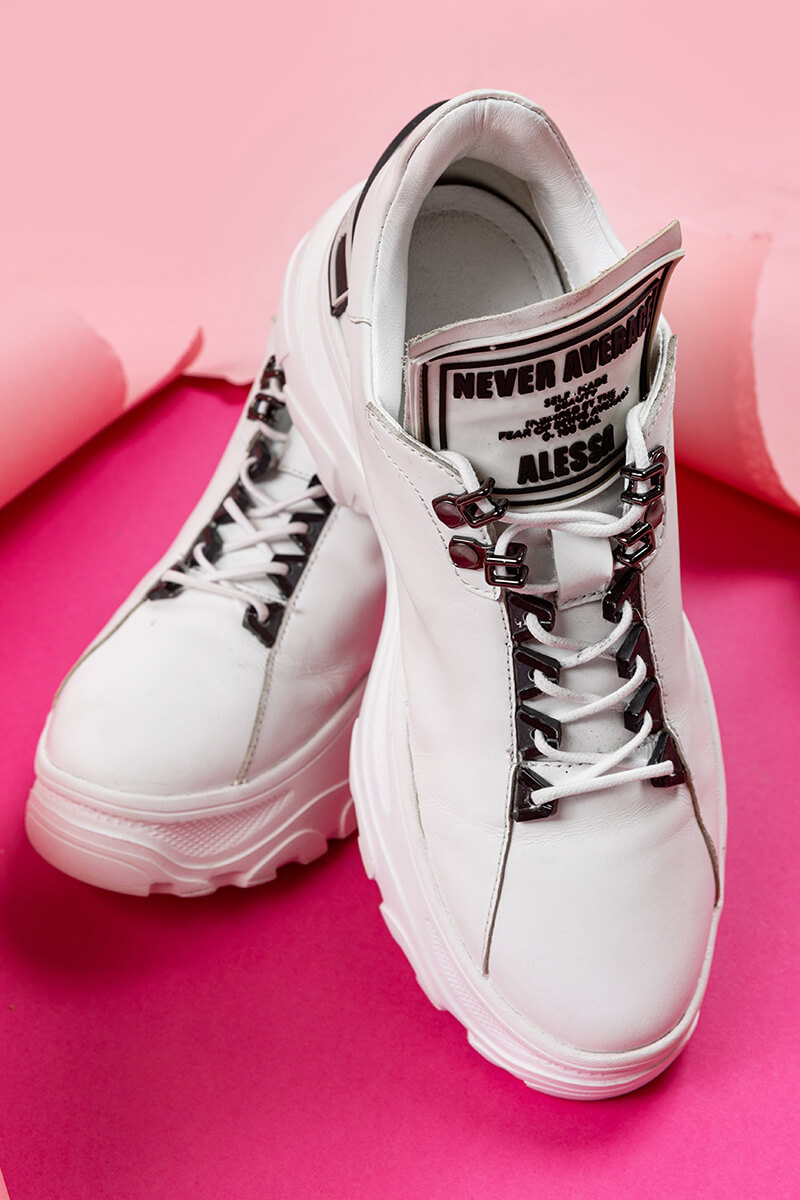 Run The World Sneakers - Λευκά - Εικόνα 17