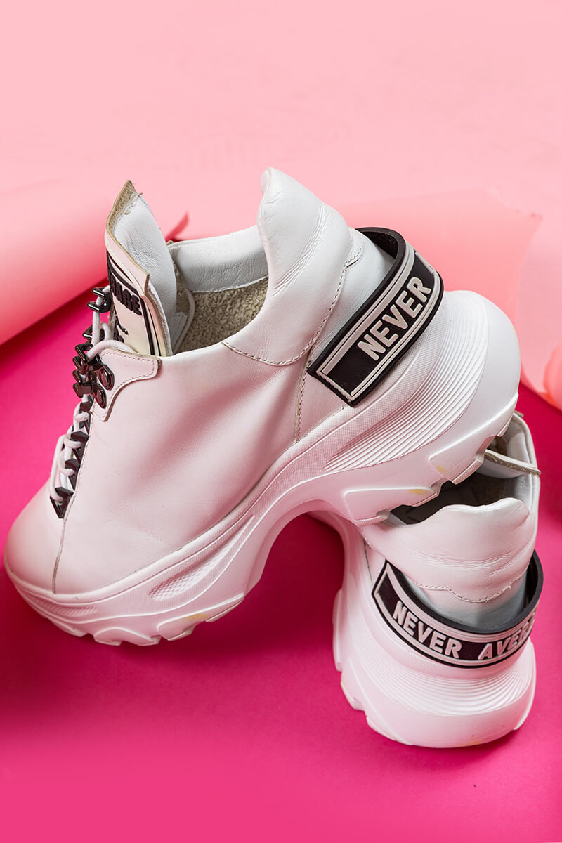 Run The World Sneakers - Λευκά - Εικόνα 19