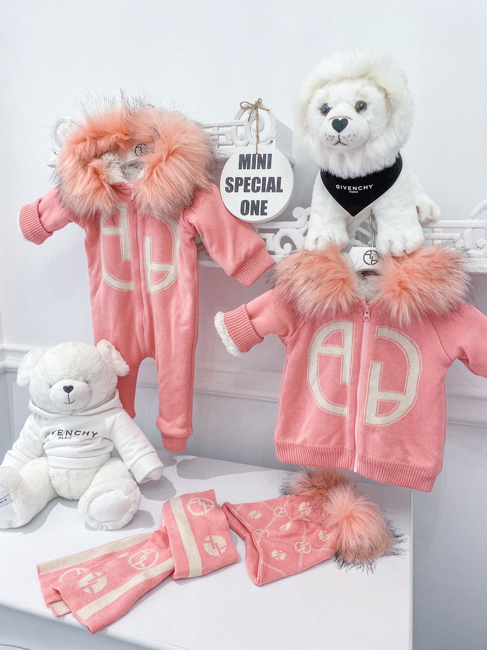 Alessa mini Religion Πλεκτός Σκούφος - pink - Εικόνα 7