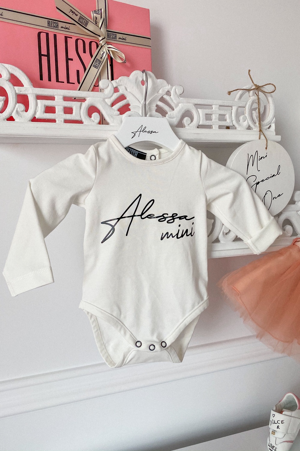 Alessa mini κορμάκι - εκρού - Εικόνα 9