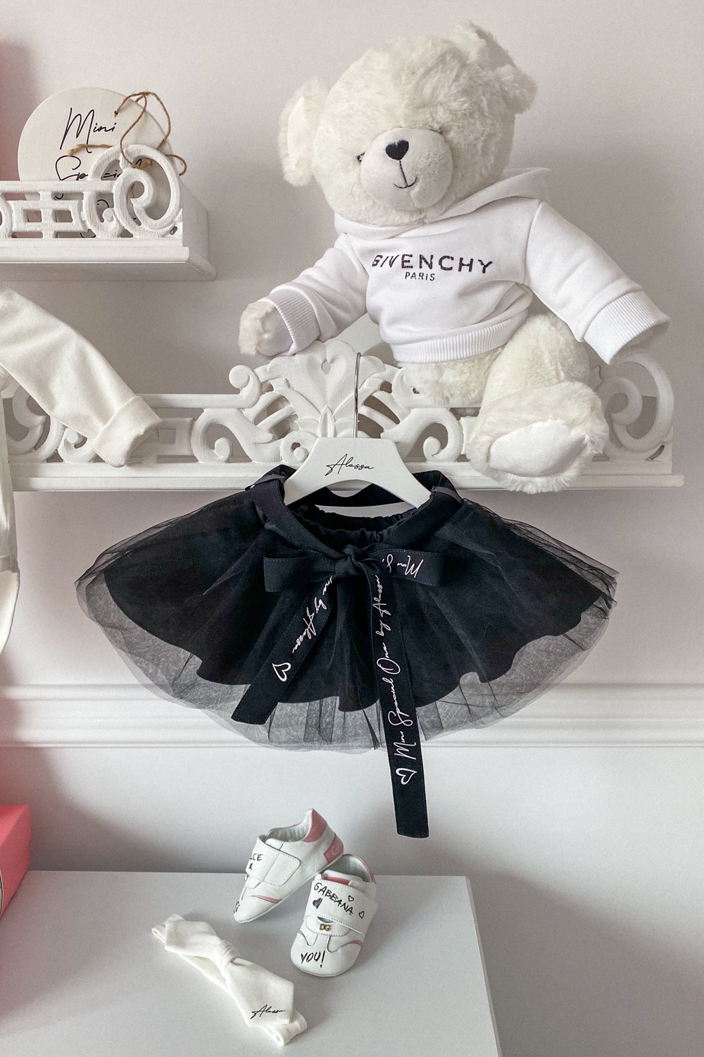 Urban princess Alessa mini φούστα tutu - μαύρη - Εικόνα 10