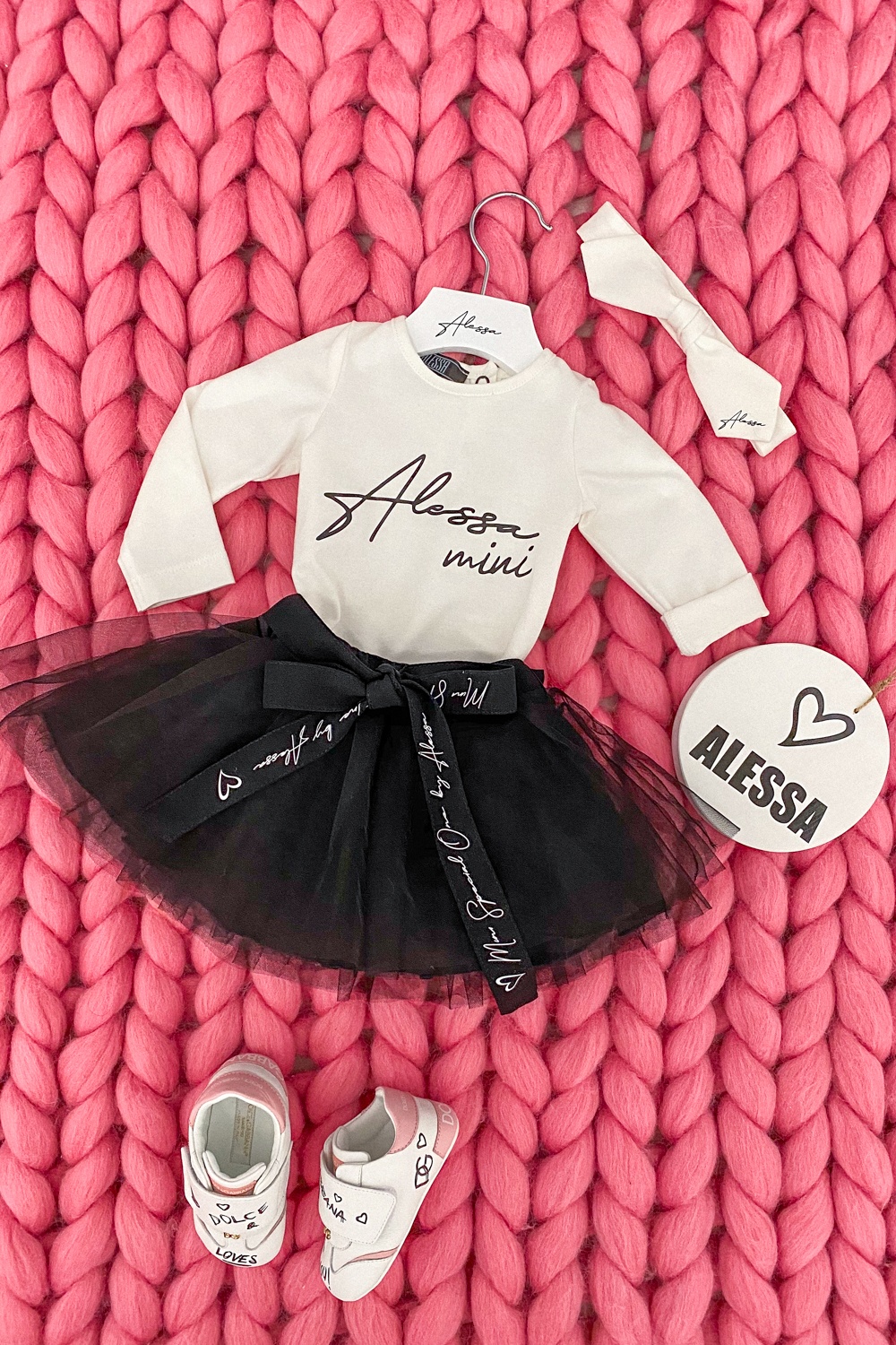 Urban princess Alessa mini φούστα tutu - μαύρη - Εικόνα 11