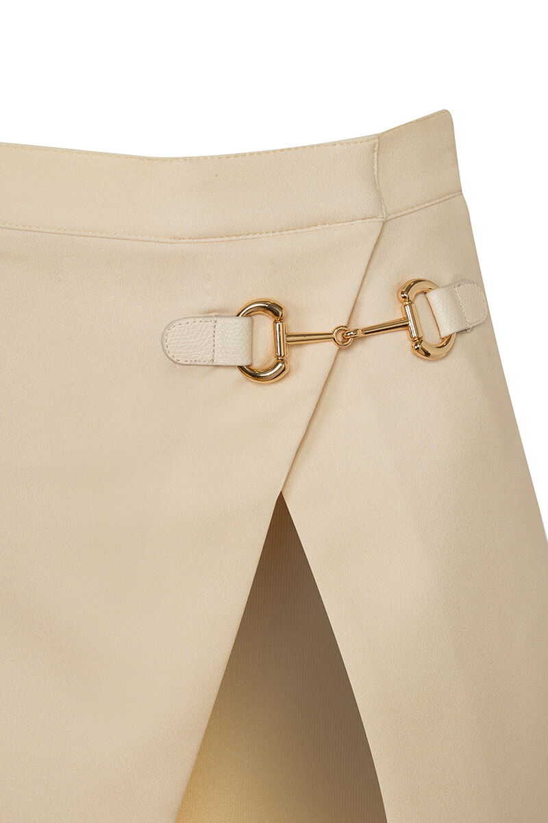 Pulse Pleat Φούστα-Αξεσουάρ - Soft Beige - Εικόνα 29