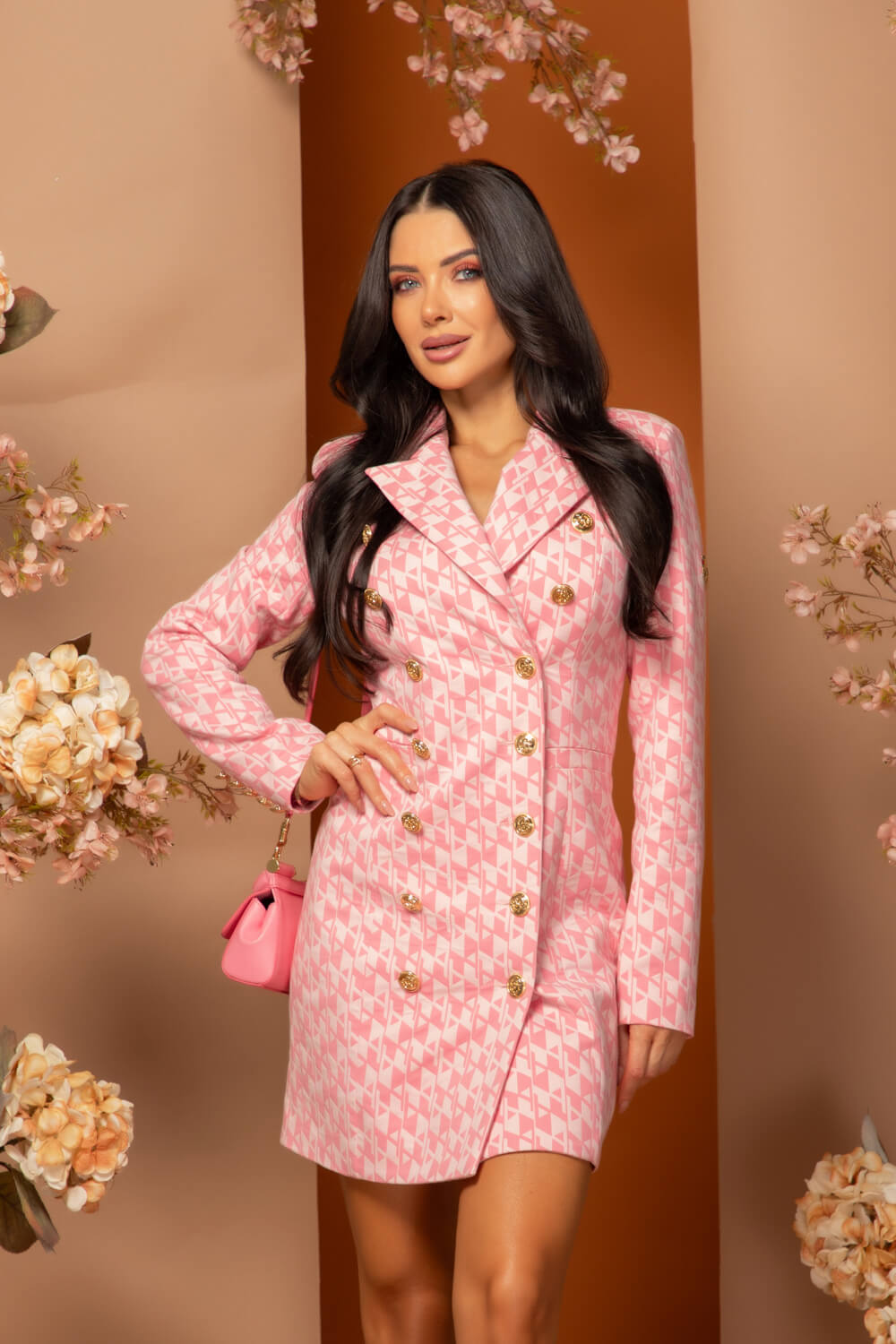Dazzle Delight Μπλέιζερ-Φόρεμα  - Pink - Εικόνα 24