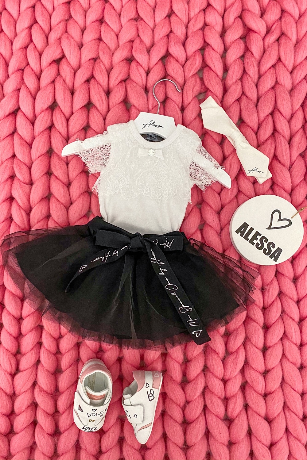 Urban princess Alessa mini φούστα tutu - μαύρη - Εικόνα 8