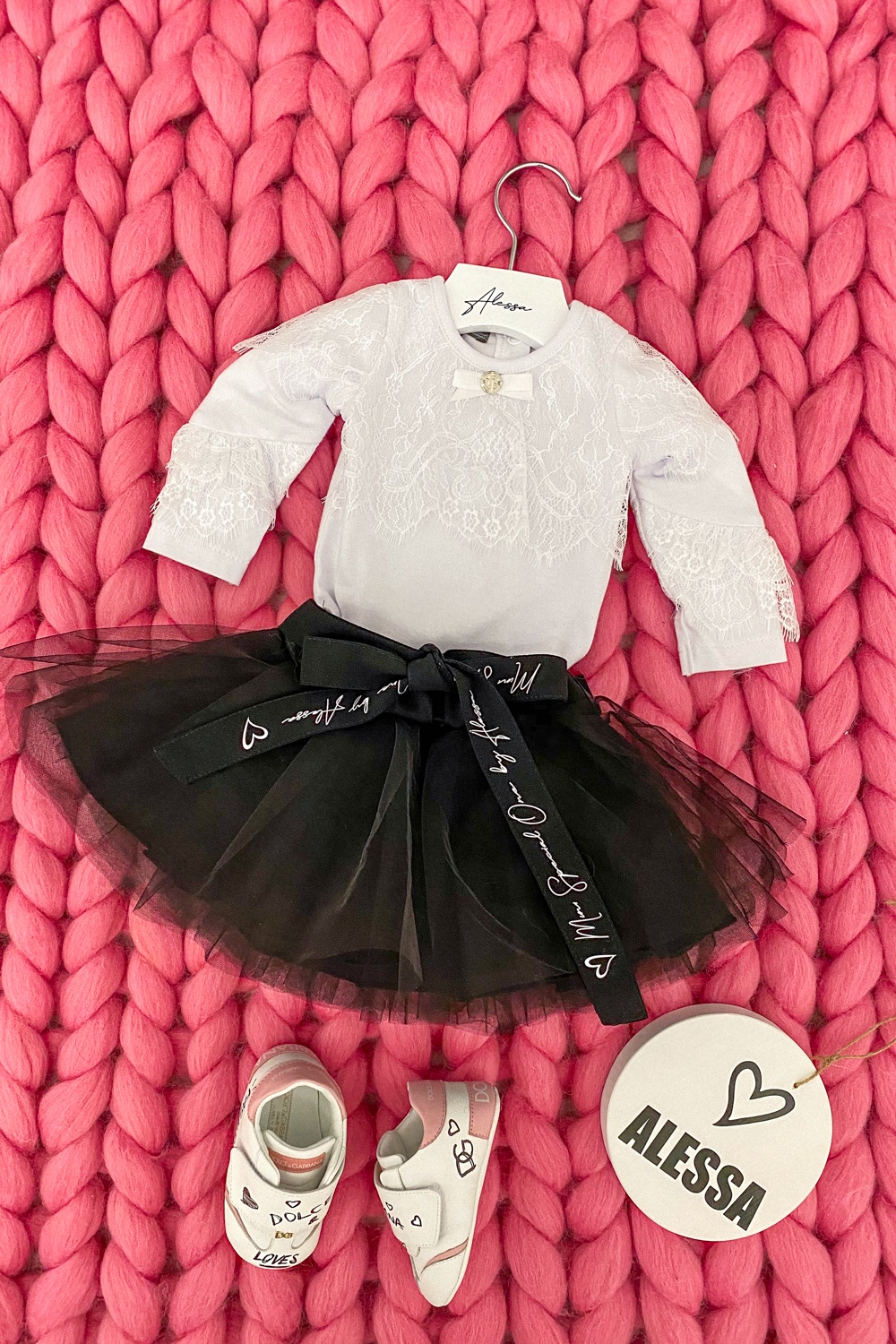 Urban princess Alessa mini φούστα tutu - μαύρη - Εικόνα 9