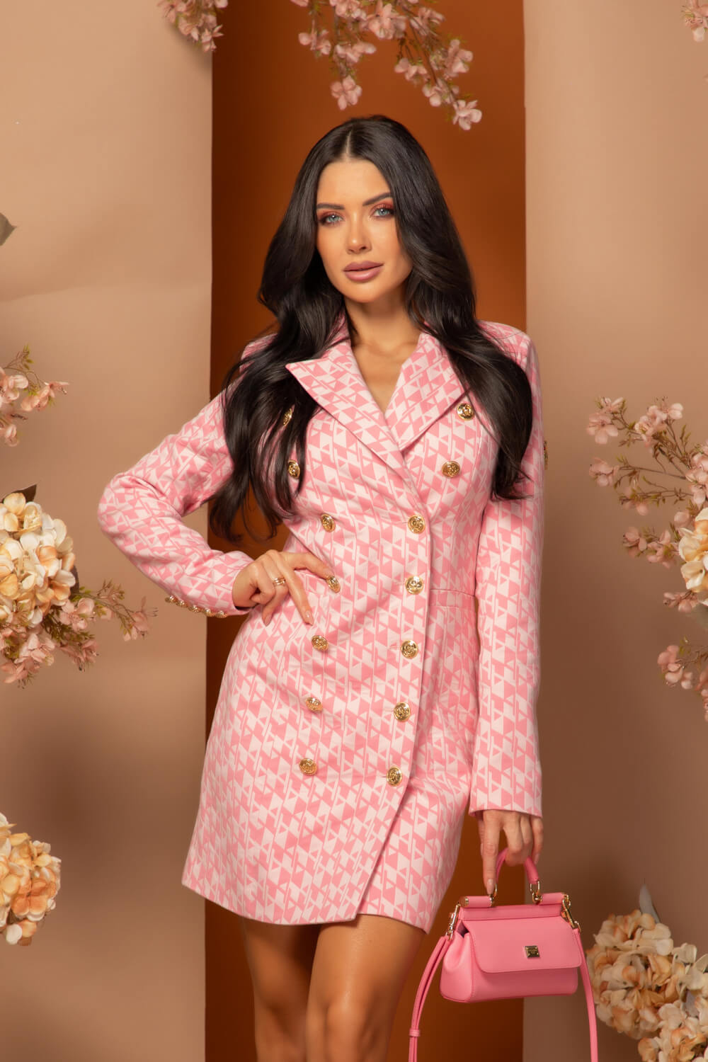 Dazzle Delight Μπλέιζερ-Φόρεμα  - Pink - Εικόνα 30