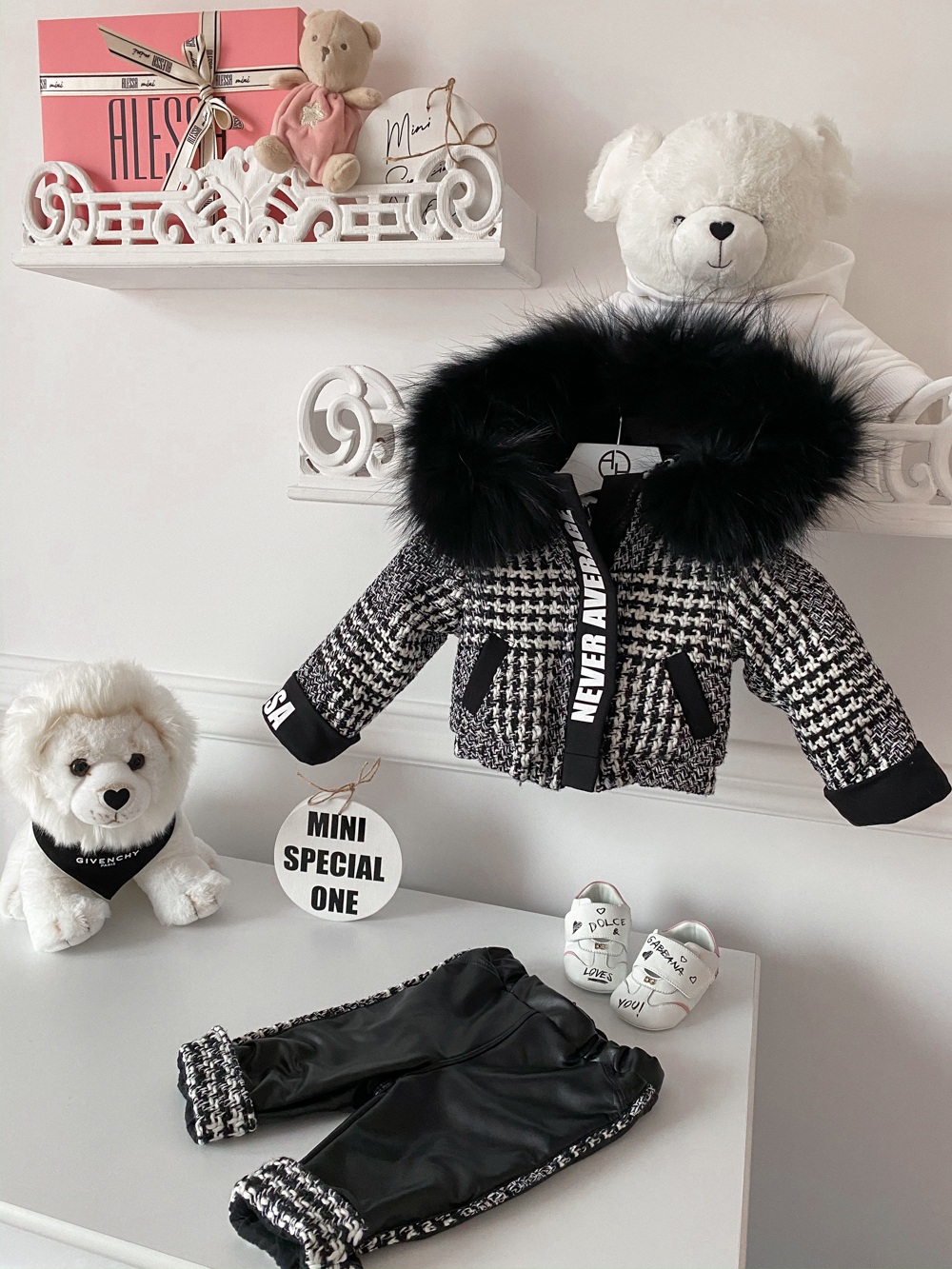 Slow Down Baby Alessa mini Χειμωνιάτικο μπουφάν από μπουκλέ - Εικόνα 14
