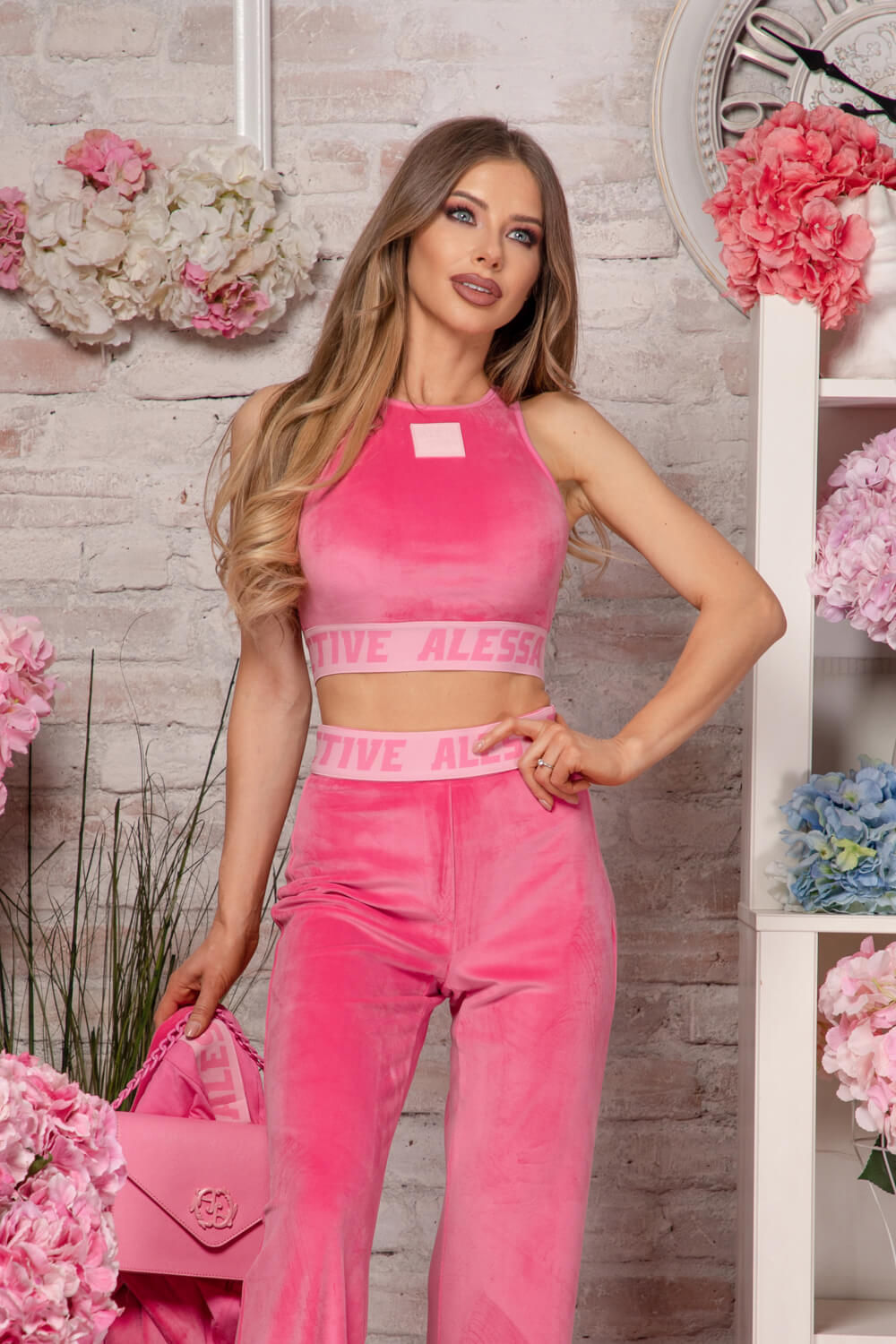 Candy Crush Βελούδινο Παντελόνι - New Pink - Εικόνα 15