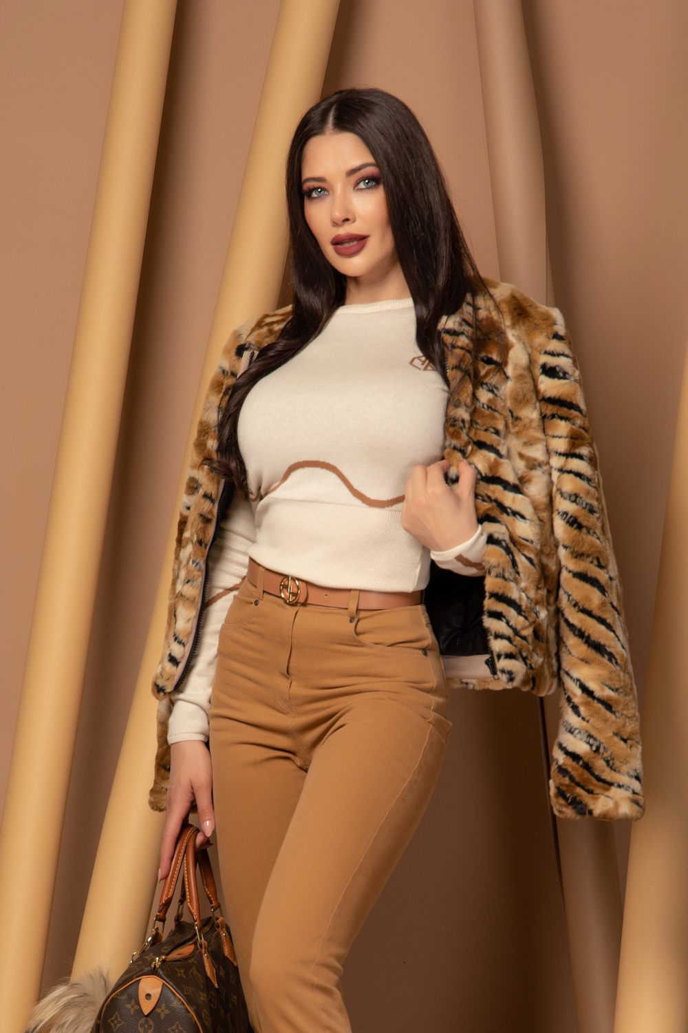 Sweater Weather Πουλόβερ Πλεκτό - Cream - Εικόνα 6