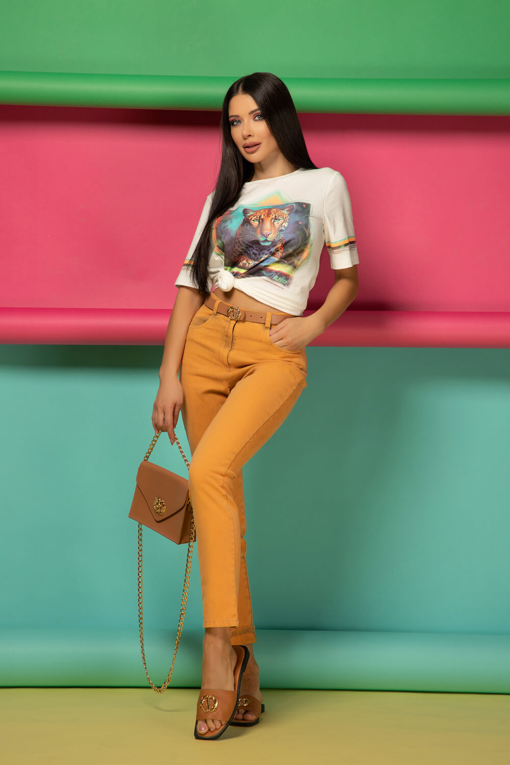 Style Revolution T-Shirt Από Βαμβάκι - Soft Beige - Εικόνα 16