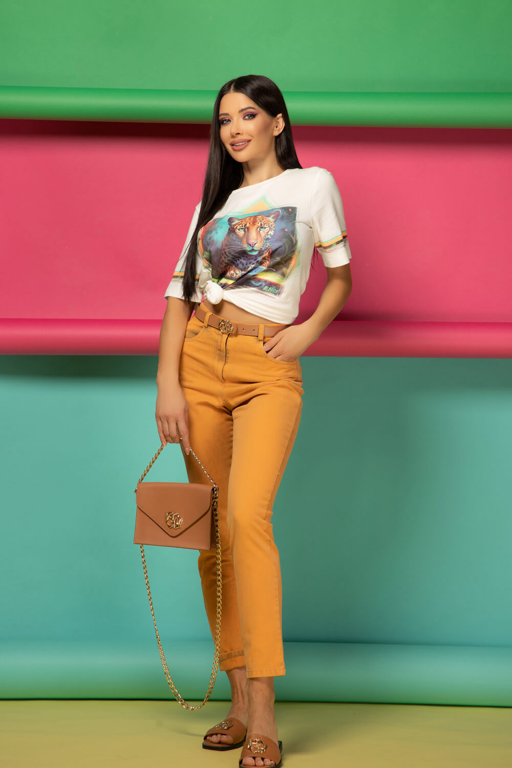 Style Revolution T-Shirt Από Βαμβάκι - Soft Beige - Εικόνα 18