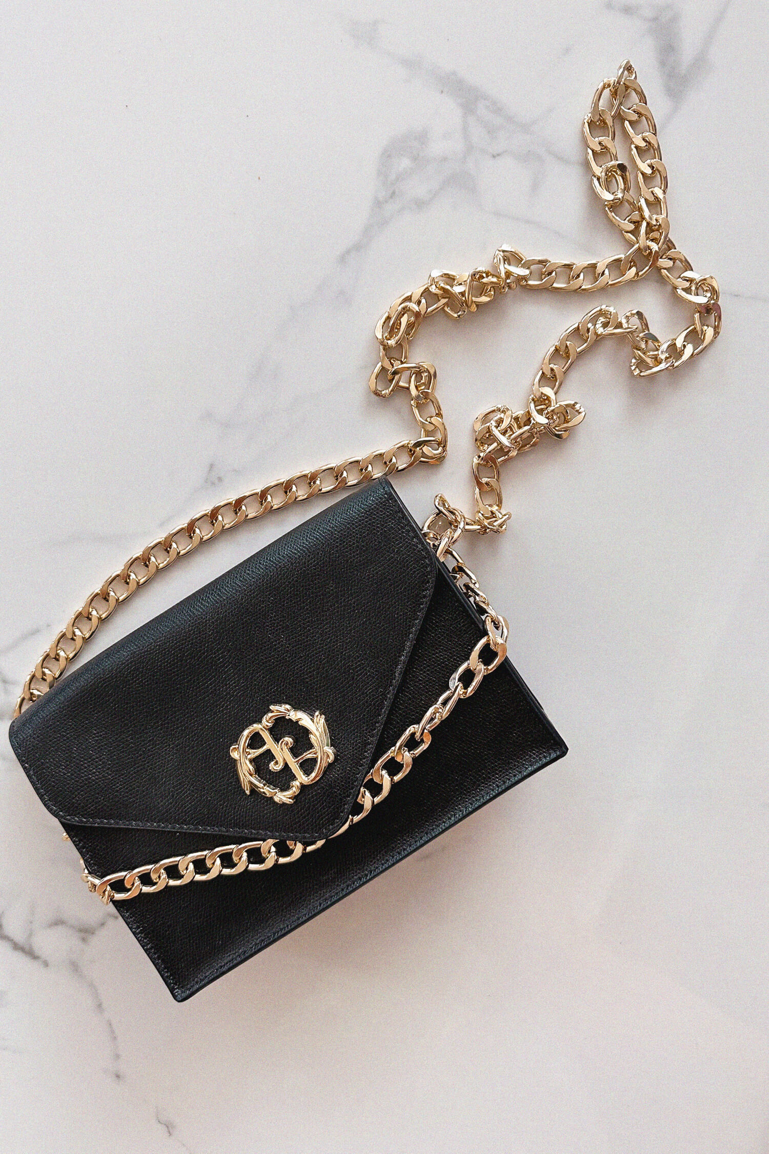 Rococo Logo Τσάντα - Black/Gold - Εικόνα 10