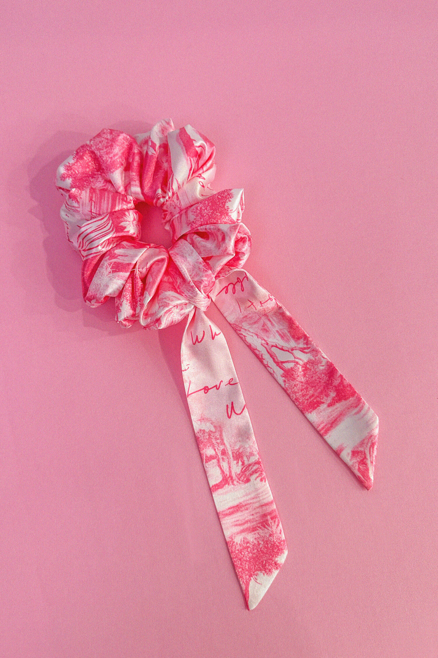 Trendsetter Icon Scrunchie-Φιόγκο - Pink - Εικόνα 10