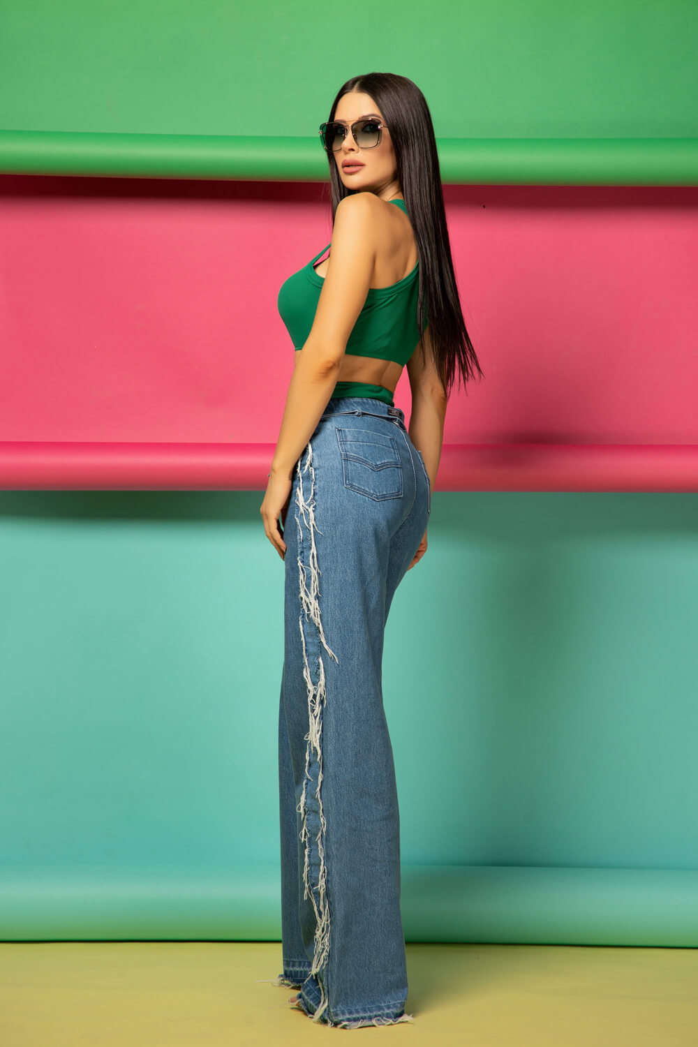 Sassy Enigma Κροπ-Τοπ - Green - Εικόνα 15