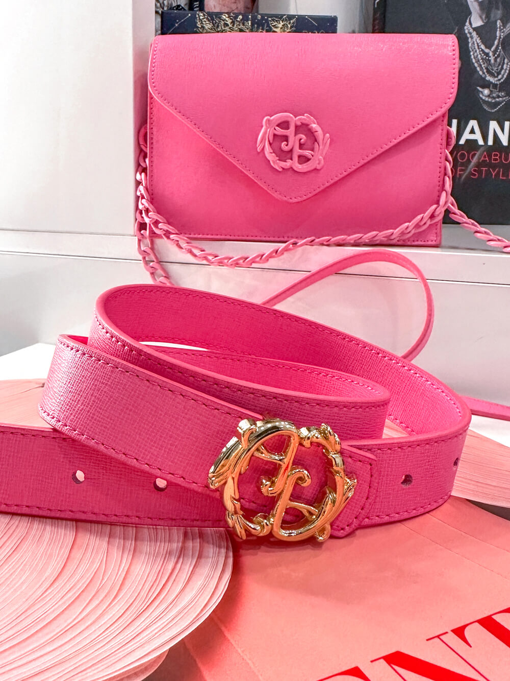 Rococo Logo Τσάντα - Pink - Εικόνα 13