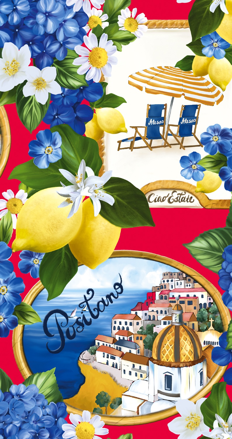 Paradise In Positano Πετσέτα - Εικόνα 5
