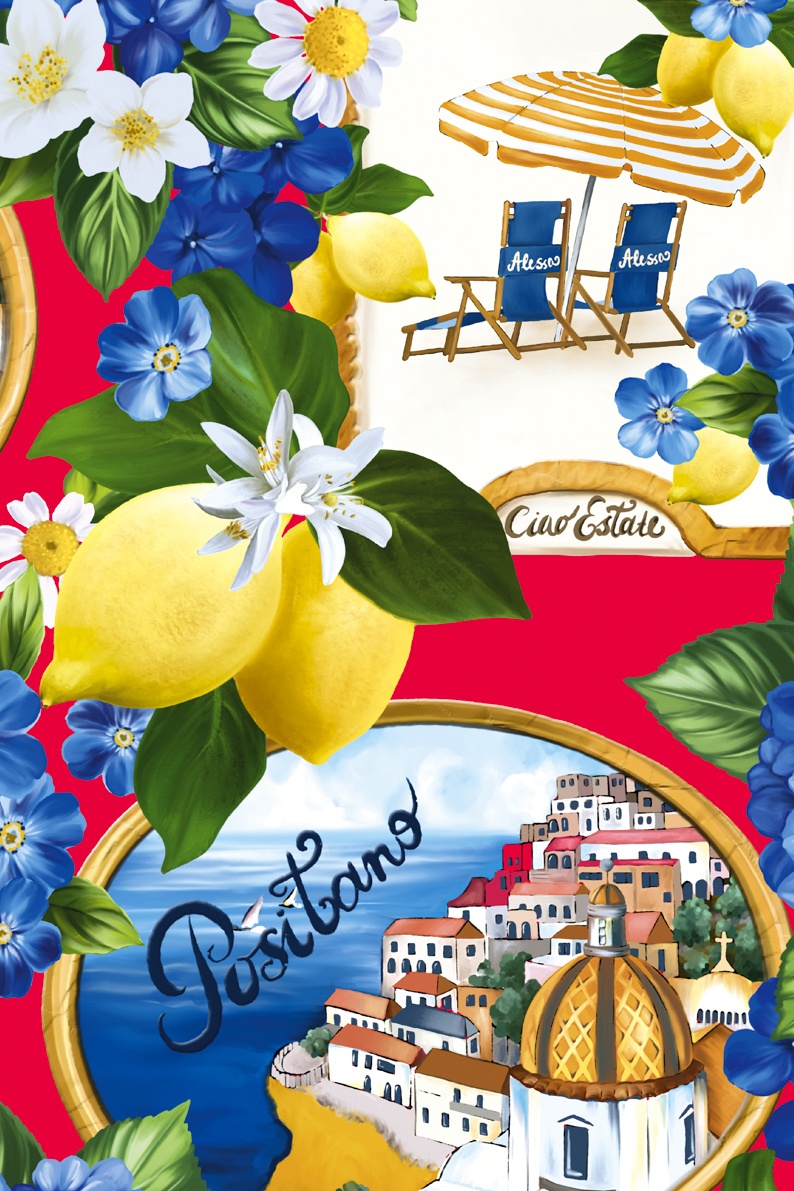 Paradise In Positano Πετσέτα - Εικόνα 6