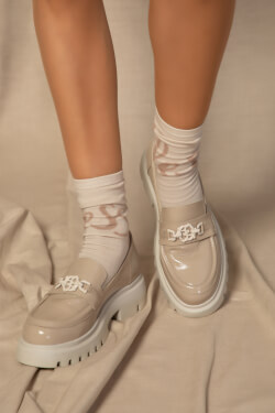 Brand Of The Year Κάλτσες Μεσαίου Μήκους - Nude