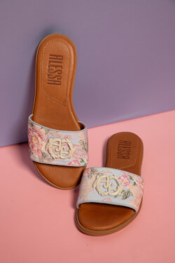 A Touch of Romance Παντόφλες - Vista Blue