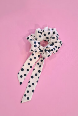 Playful Elegance Scrunchie Μεγάλο