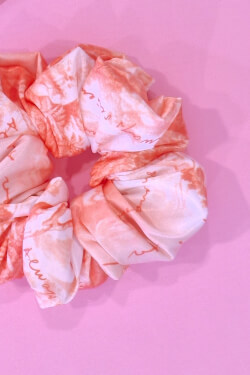 Trendsetter Icon Scrunchie Μικρό - Orange