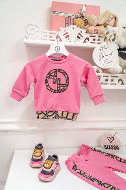 One more hug Alessa mini μπλούζα - pink