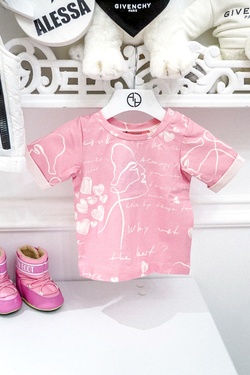 Position To Win mini T-Shirt - Light Pink