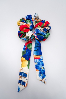 Paradise in Positano Scrunchie-Φιόγκο