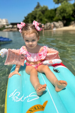 Trendsetter Icon Mini Scrunchie - Pink - 2 τεμάχια