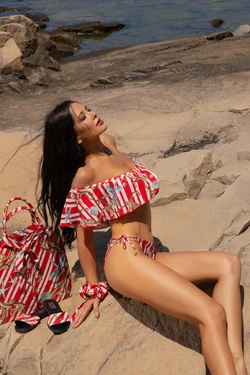 Spirit of the Summer Μαγιό Τοπ Ruffles