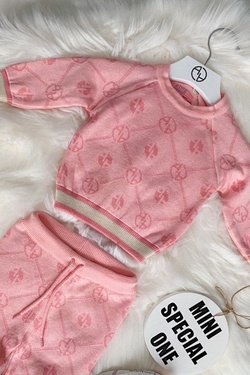 Alessa mini Religion Πλεκτή Μπλούζα - pink