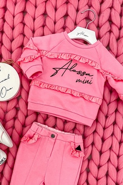 Test my patience Alessa mini μπλούζα - pink