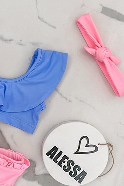 Eternal Sunshine mini Κορδέλα για το κεφάλι Light Pink