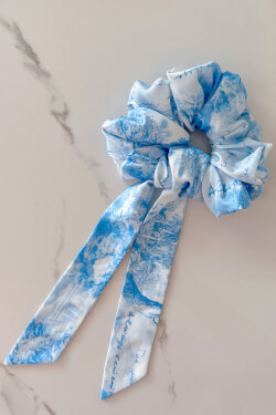 Trendsetter Icon Scrunchie-Φιόγκο - Blue