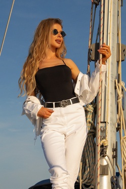 Test My Limits Τοπ - Μαύρο