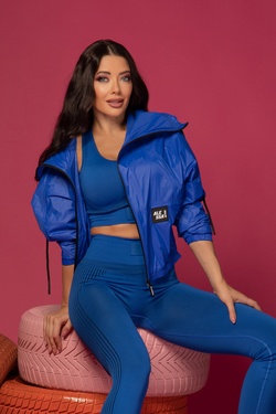 Inner Power Αντιανεμική Ζακέτα - Μπλε Κοβαλτίου