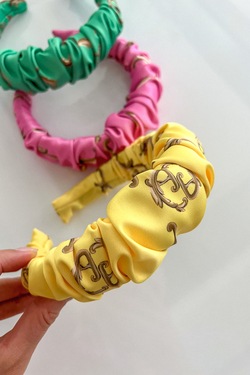 Alessa Rococo Τιάρα - Κίτρινη