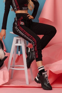 Real Deal Αθλητικό Παντελόνι - Μαύρο