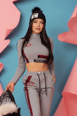 Real Deal Κροπ-Τοπ - Γκρι