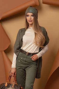 Out Till Dawn Πλεκτός Σκούφος - Military