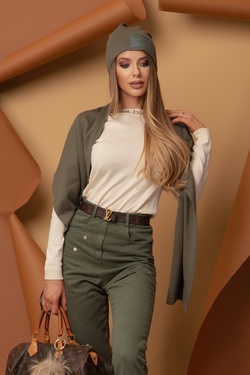 Out Till Dawn Πλεκτό Κασκόλ -  Military