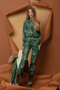 Chains and Charms αθλητική μπλούζα