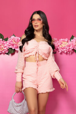 Chic Couture Κοντό Παντελόνι