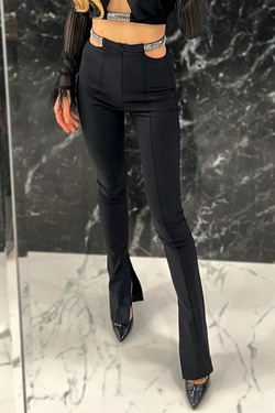 Burning Desire Παντελόνι - Black-Dark Crystal